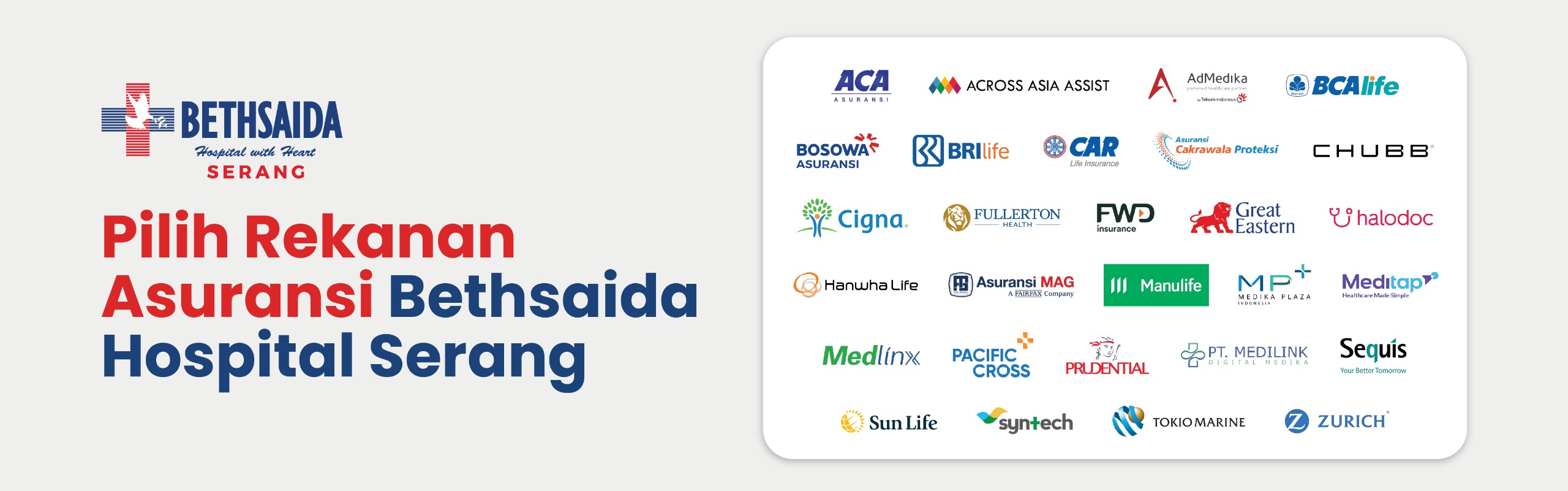 asuransi  Bethsaida Hospitals